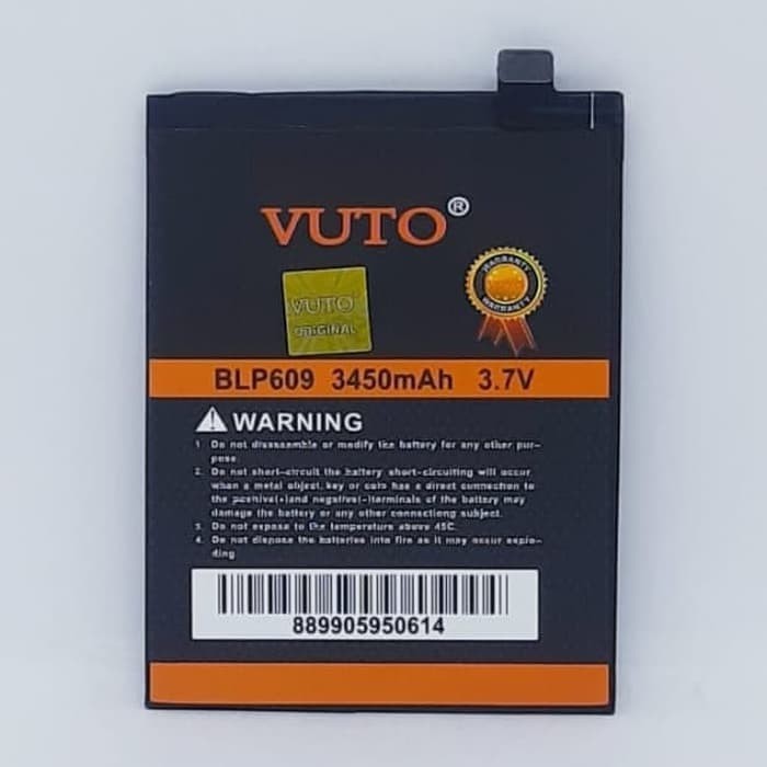 Battery Batre Baterai Vuto Oppo F1 Plus BLP609