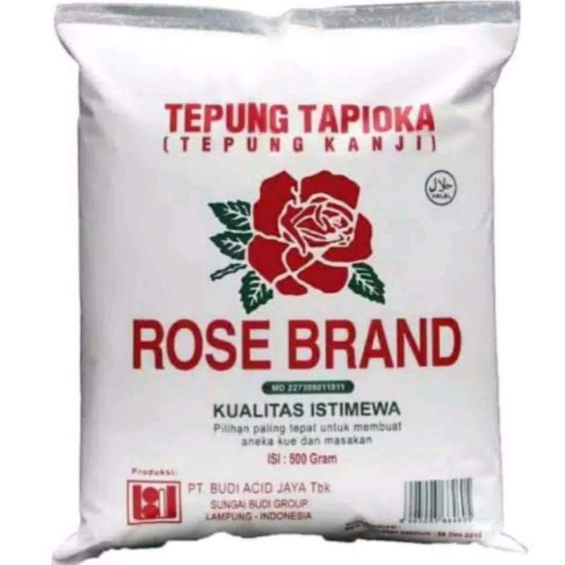

Tepung tapioka merk ROSE BRAND 500 gram