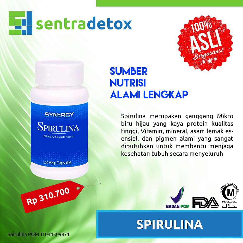 Spirulina Sentra Detox Synergy