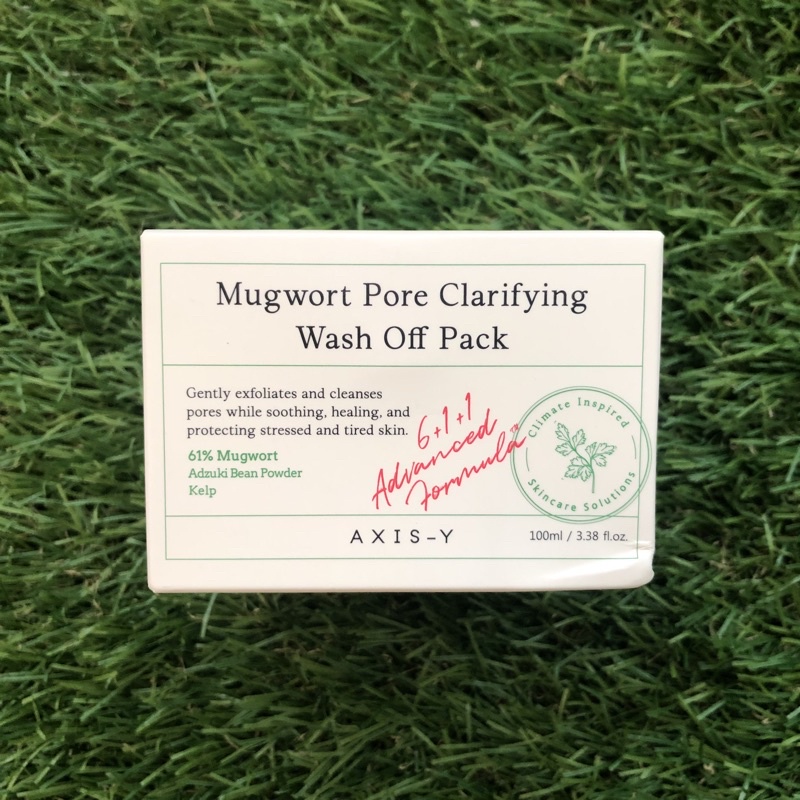 Axis Y Mugwort Pore Clarifying Wash Off Pack 100ml