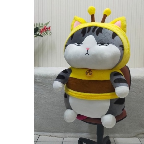 Boneka Kucing Furyu Cat Jumbo Size 31&quot;/85cm/boneka kucing/boneka animal/boneka Cat Jumbo/Kucing Lebah