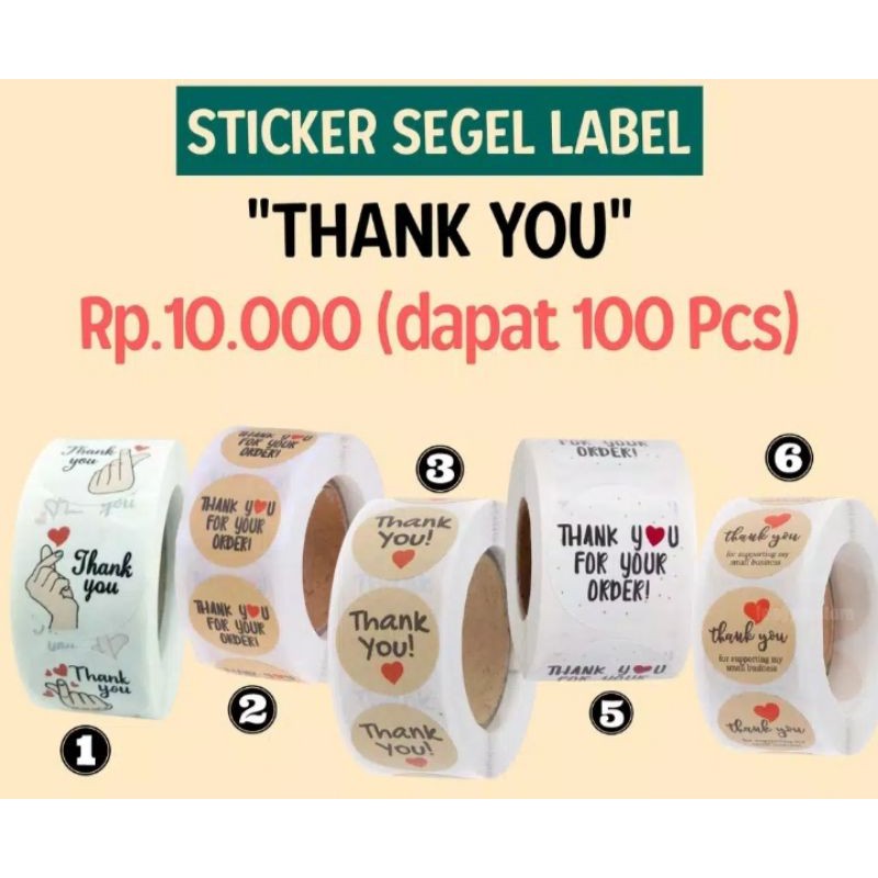 

Sticker segel label dengan banyak pilihan