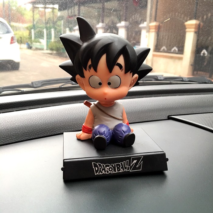 Boneka Figure Miniatur Pajangan Mobil Stand HP Dragon Ball Z Goyang Kepala Shacking Head Toy