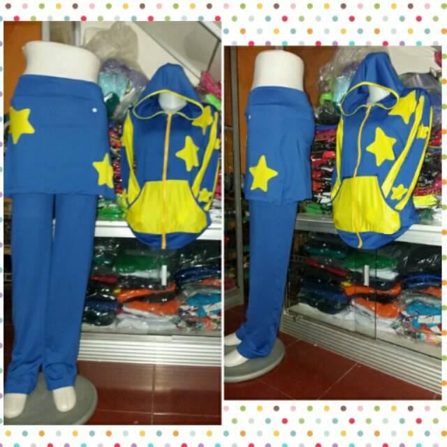 Baju senam muslim/aerobic/fitness/zumba