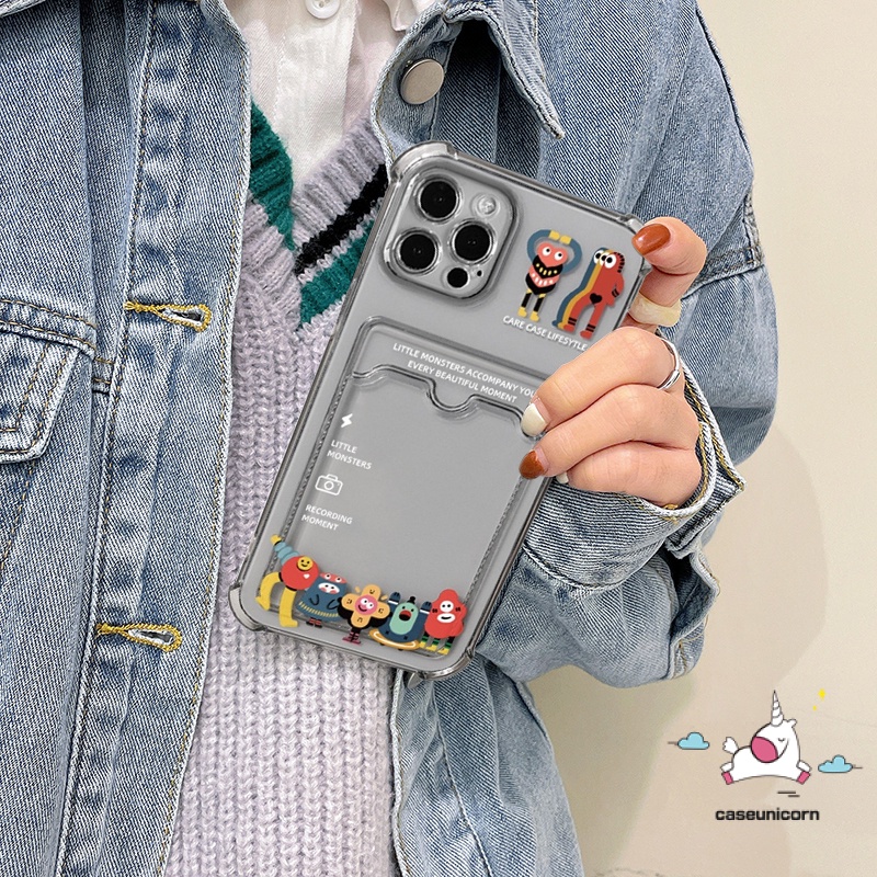 Soft Case TPU Transparan Hitam Anti Jatuh Untuk iPhone 7plus 11 14 12 13 pro Max X XR XS Max 6 6s 7 8 14 plus SE 2020