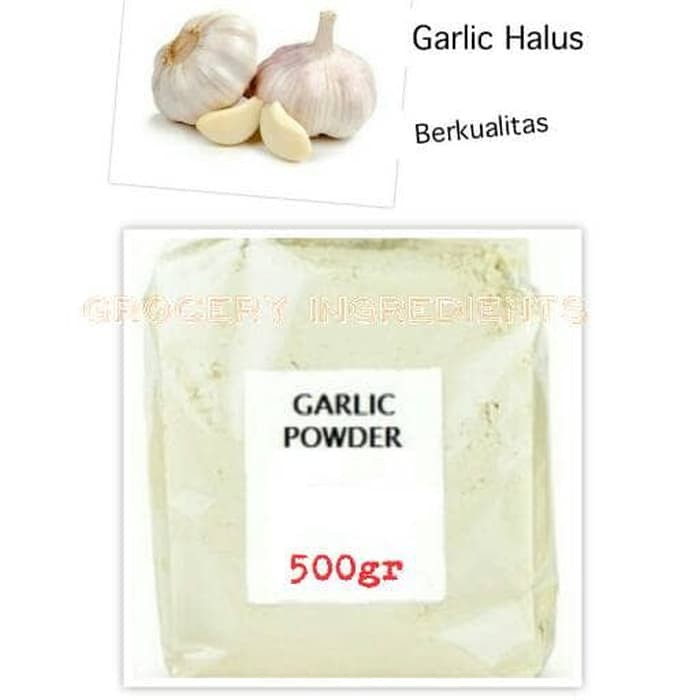 

Pure garlic powder 500gram / bawang putih bubuk asli / GARLIC POWDER ASLI 100%