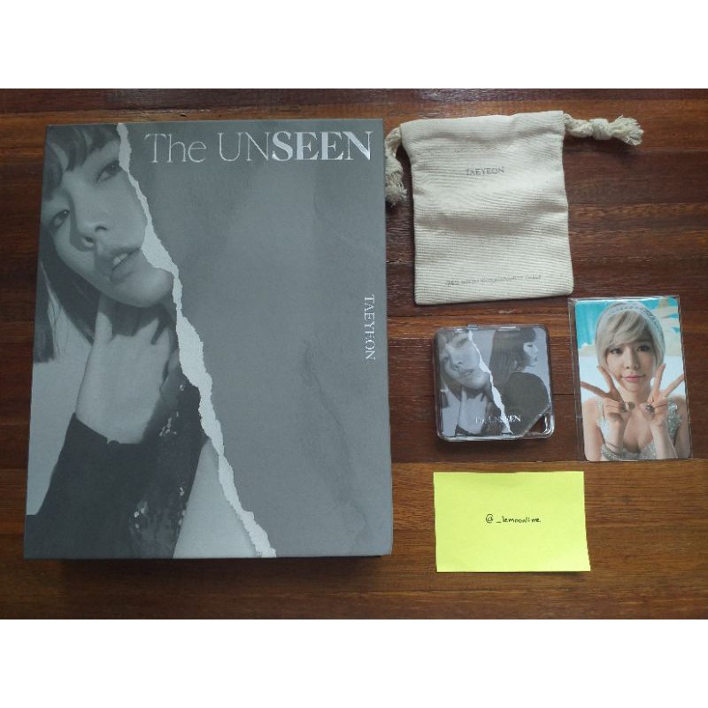 SNSD TAEYEON THE UNSEEN KIT