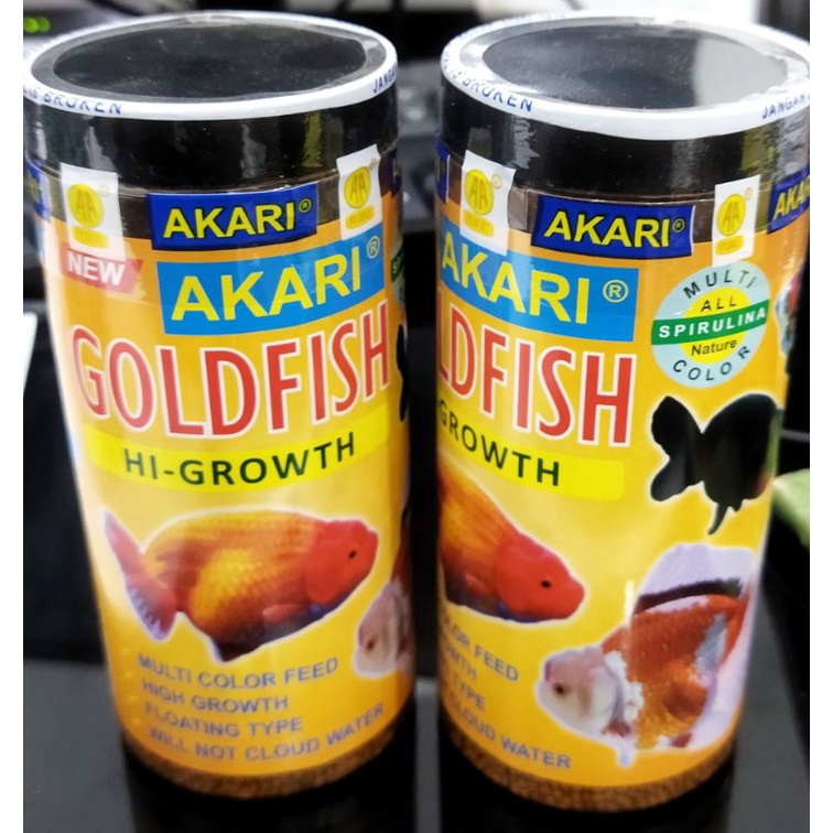 Makanan ikan AKARI AA GOLDFISH 100GR