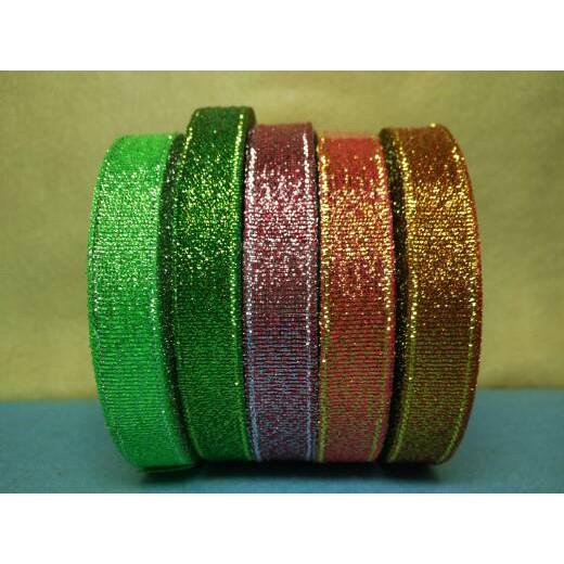 

Pita kain gliter, pita emas warna