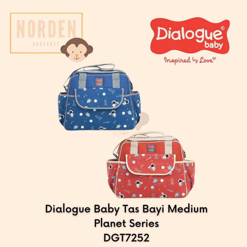 Dialogue Baby Tas Bayi Medium Planet Series DGT7252