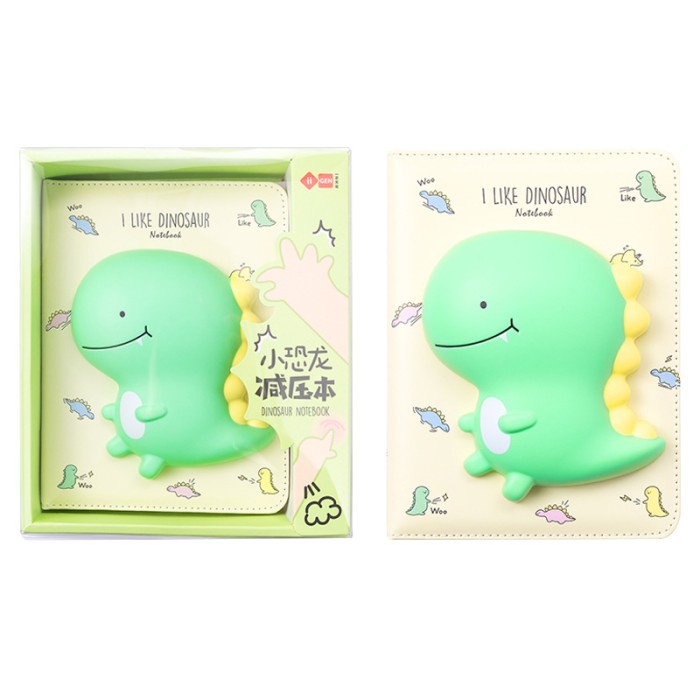 

[RESTOCK] Buku Diary Squishy Kartun / Notebook Lucu /Agenda / Journal Import - Dino