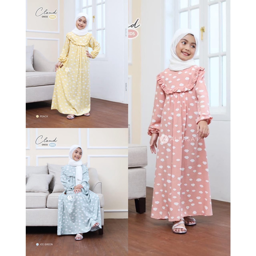 CLOUD DRESS KIDS BY ALFASA