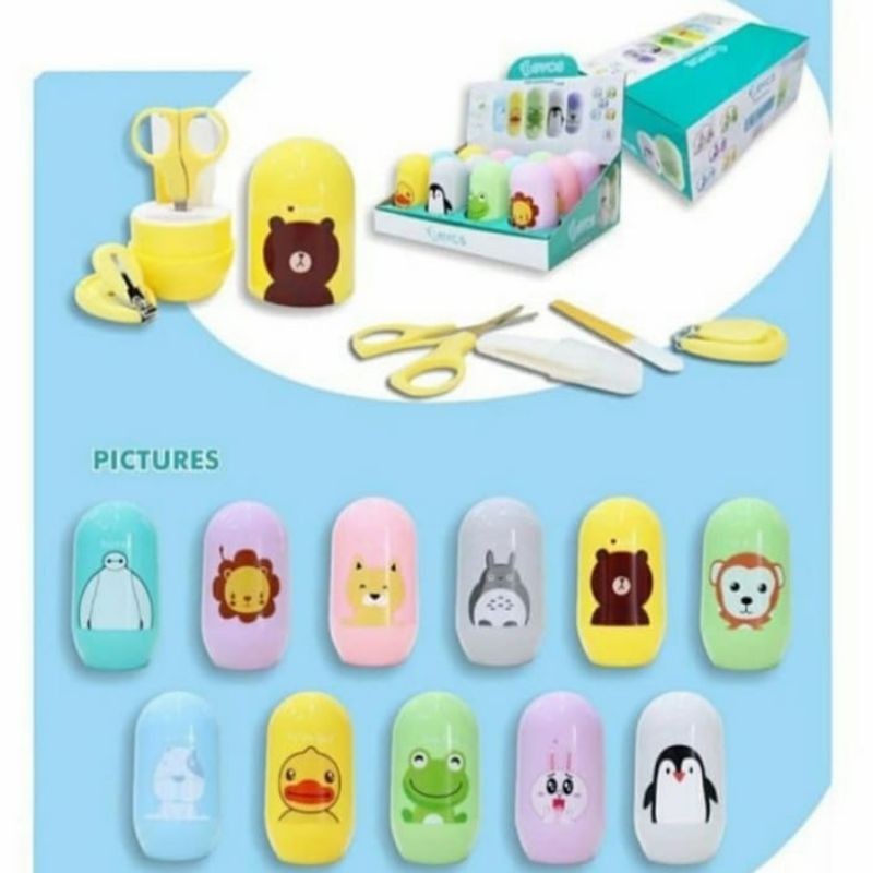 KANDILA Baby Manicure Set Nail Clipper Gunting Kuku Bayi