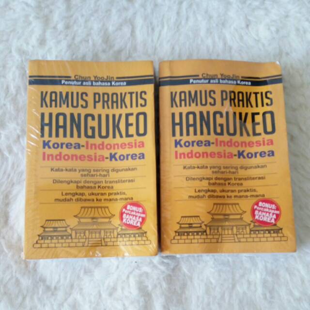 ORIGINAL Kamus Praktis Korea-Indonesia Buku Obral Jogja