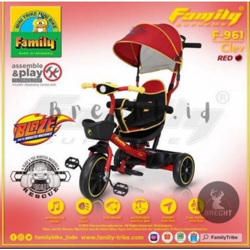 Sepeda Anak Family Supreme Clev F 961
