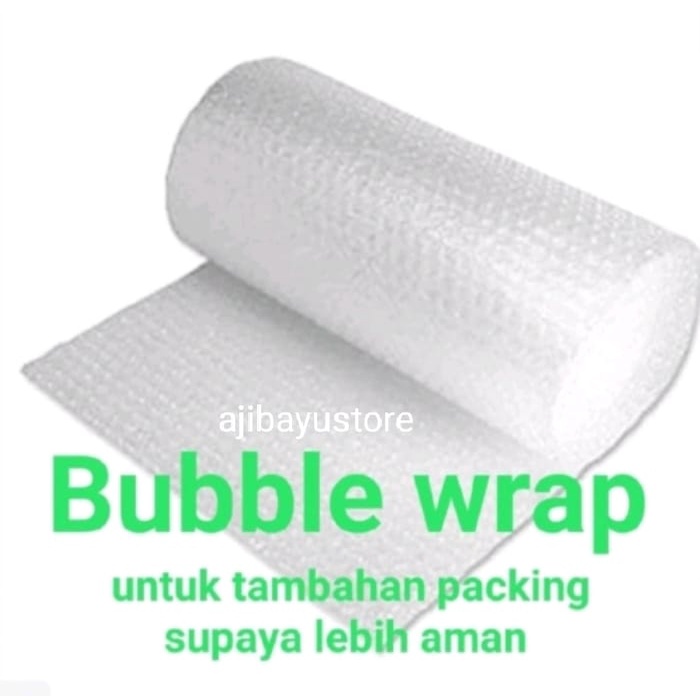 

Bubble Wrap Tambahan Untuk Packing Extra Aman Untuk Packing Pengaman Produk