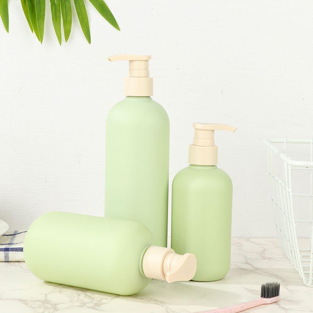 Chookyy 200ML~500ML Dispenser Sabun Berbusa Travel Dapur Kamar Mandi Botol Bulat Shampoo Shower Gel