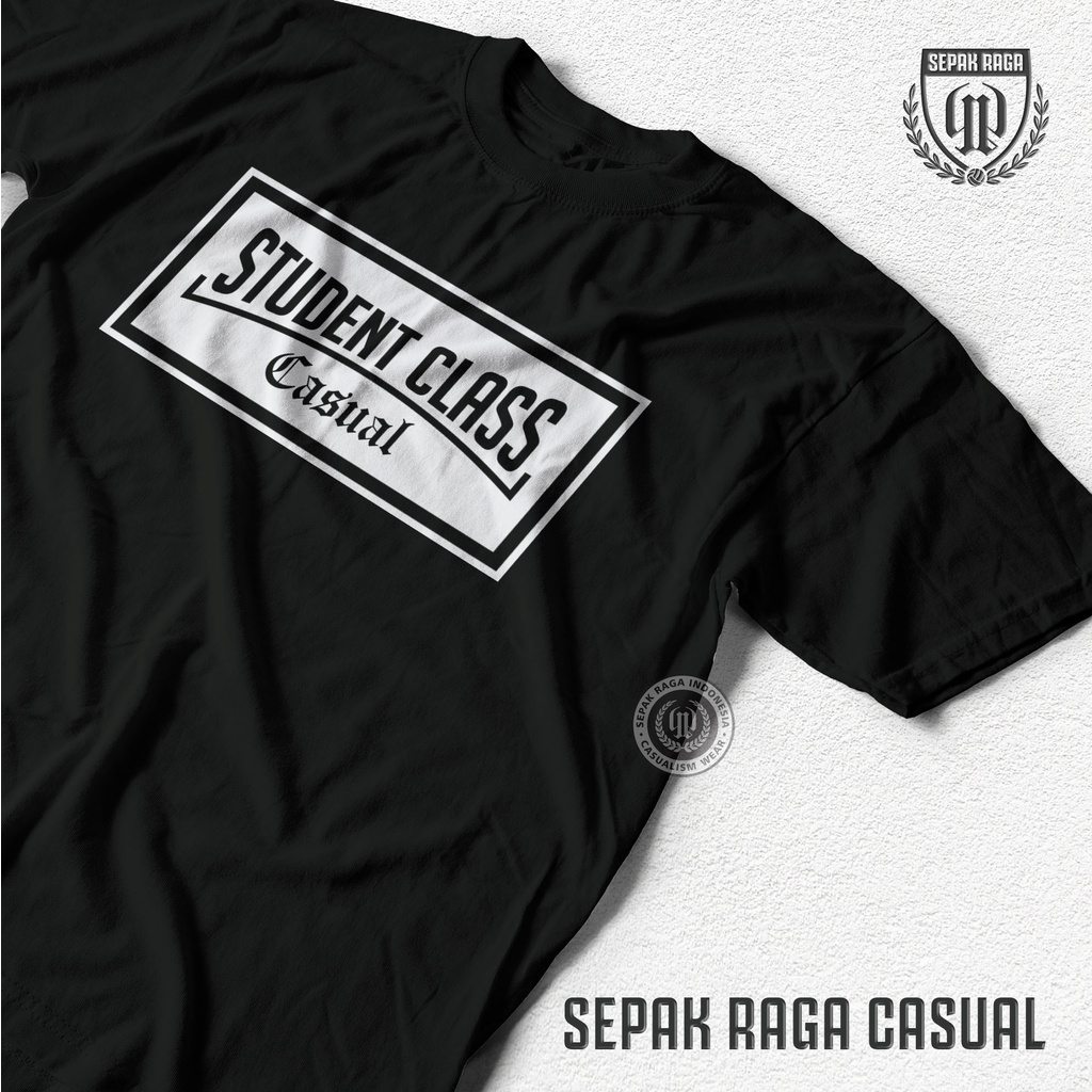 Kaos Student Class Casual - Kaos Football Sepak Raga Casual