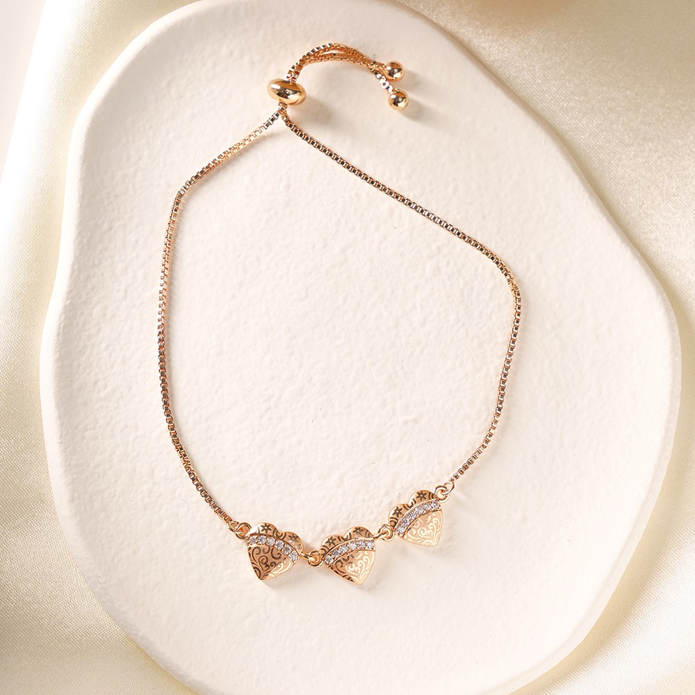 Gelang Wanita Korea / Gelang Serut Titanium Wanita / Gelang Murah /Gelang Kekinian / Gelang Wanita Murah D382