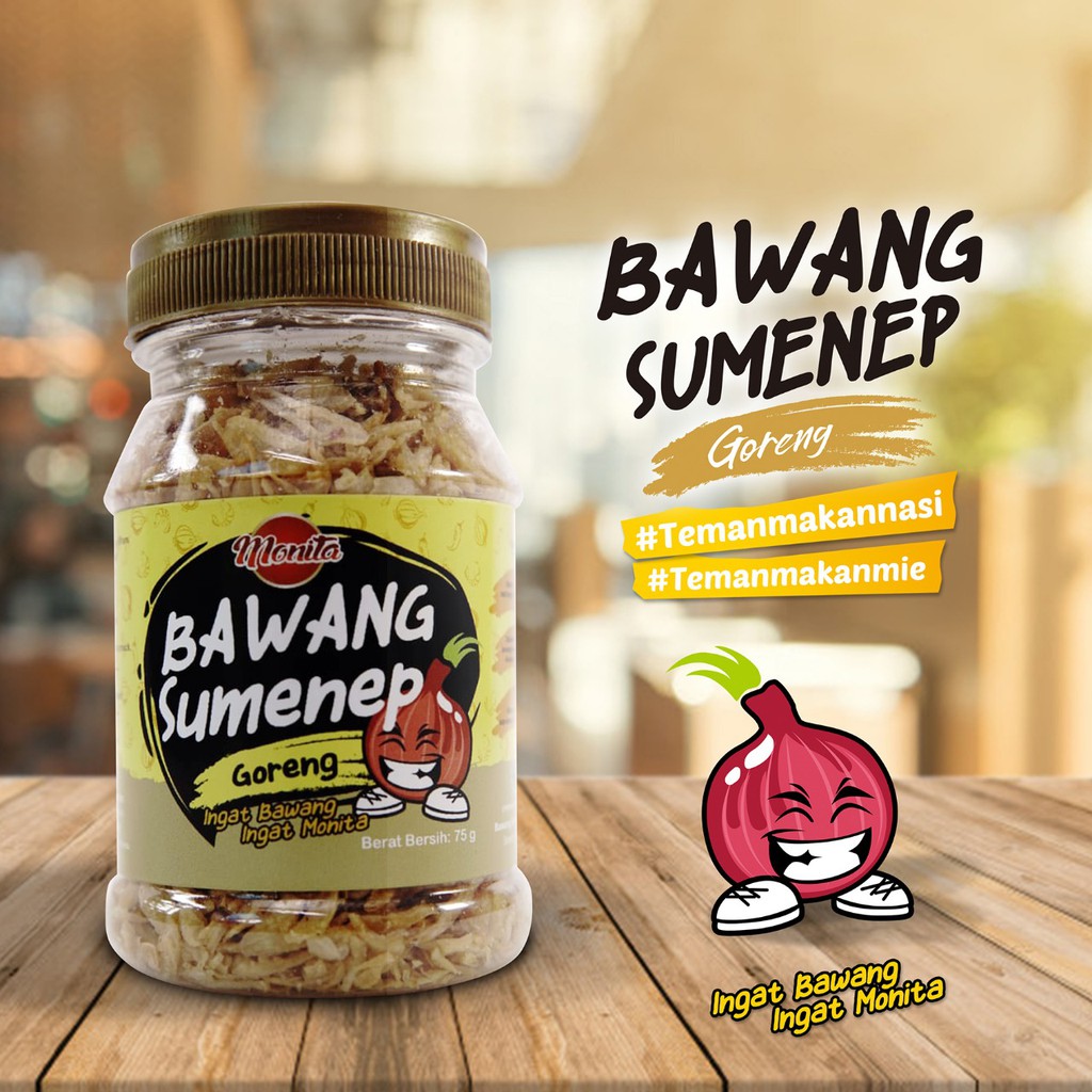 

Bawang Goreng Sumenep Original 75 gr