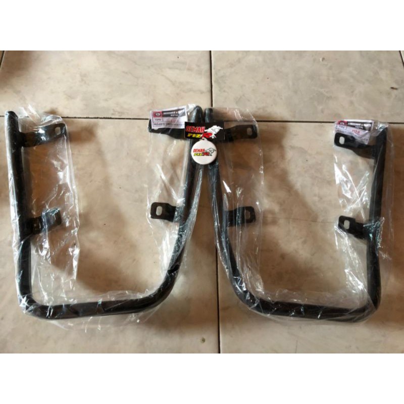 (COD) BESI BEHEL BEGEL BELAKANG JOK SADEL HITAM FORSE ONE F1 FIZR Fizr VEGA IMITASI