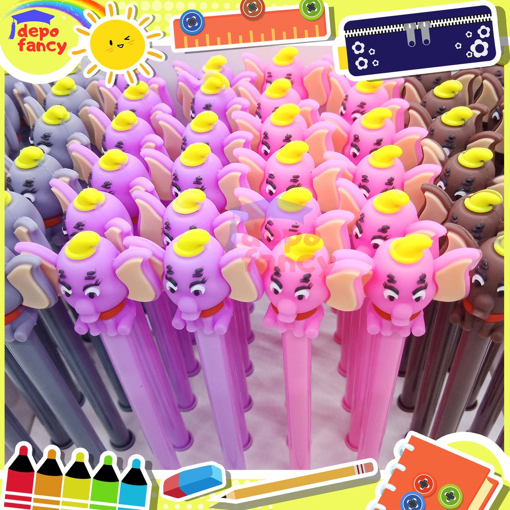 

Gel Pen Fancy A-706 / Bulpen / Pen / Pena / Bullpoint / Pulpen