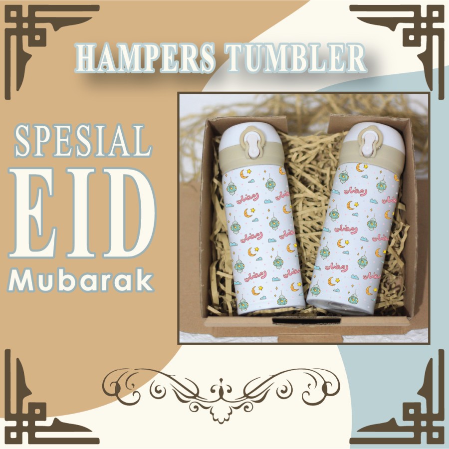 

HAMPERS CUSTOM TUMBLER UNIK / KADO PARCEL RAMADHAN