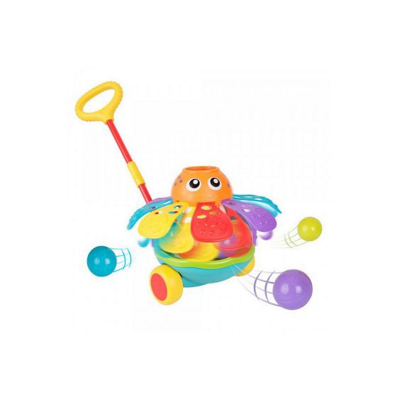 Playgro Push Along Ball Popping Octopus 1-3y