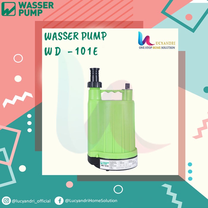 Pompa Celup Wasser Air Bersih | Submersible Pump WD 101 E PREMIUM