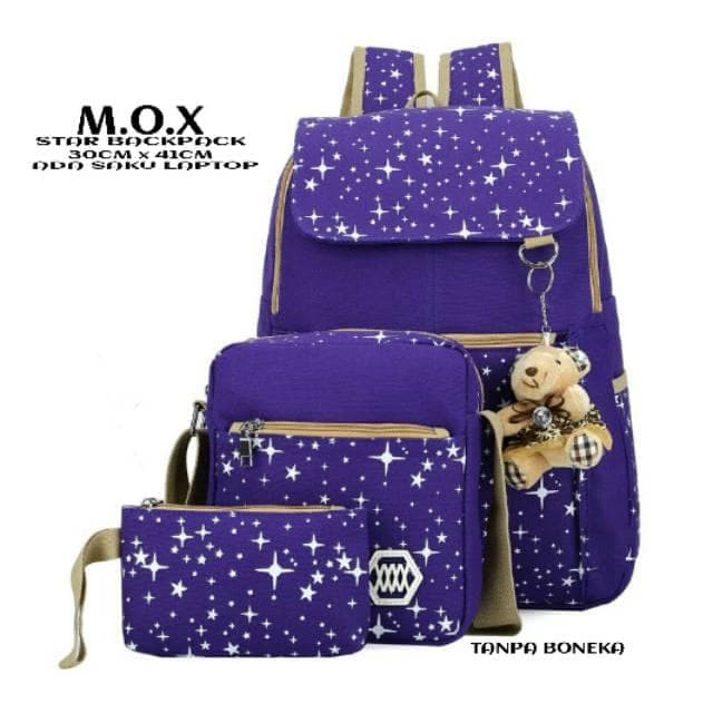 Kode 765 Tas Sekolah Anak Tk & Pg Trolley Tsum Tsum Bahan Kain Sp YQ682 Promo Punggung / Wanita St