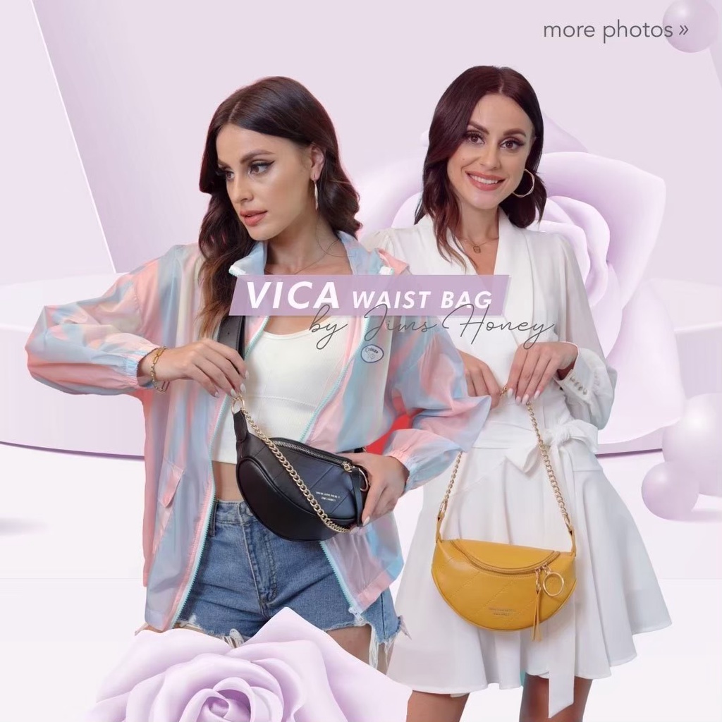 VICA WAIST BAG BY JIMS HONEY TAS SELEMPANG SLEMPANG WAIST BAG WANITA CEWEK BRANDED ORIGINAL