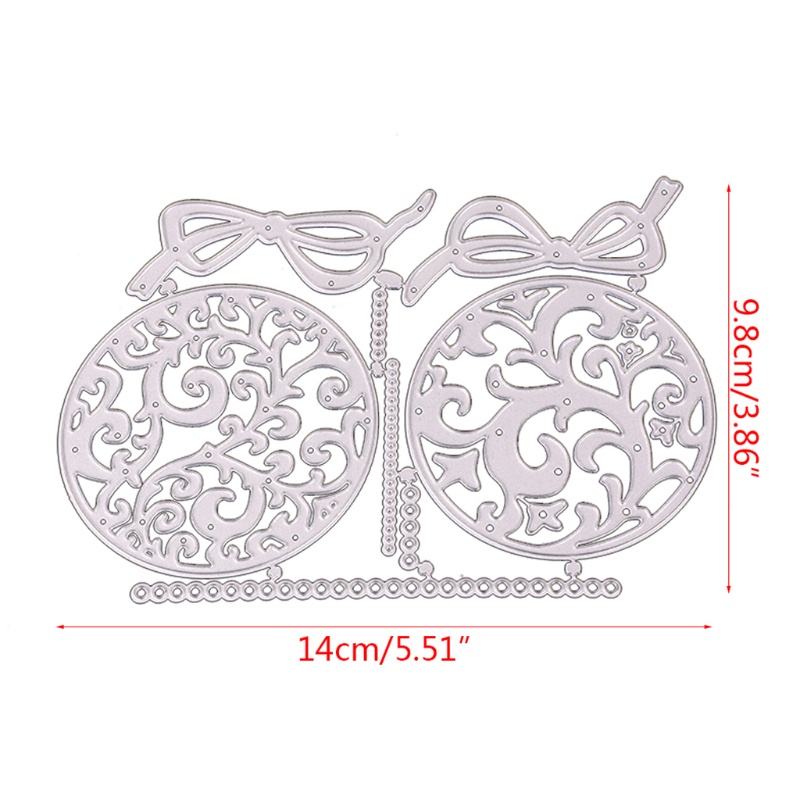 Cetakan Stensil Cutting Dies Motif Natal Bahan Metal Untuk Scrapbook / Craft DIY