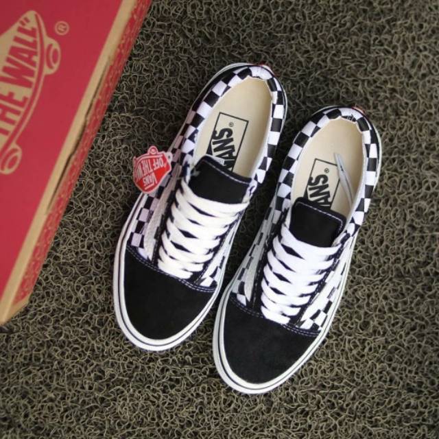 Siap Kirim Sepatu Vans Oldskool Bw N All White Sket Sekolah Olahraga Santai Sport Murah.,..