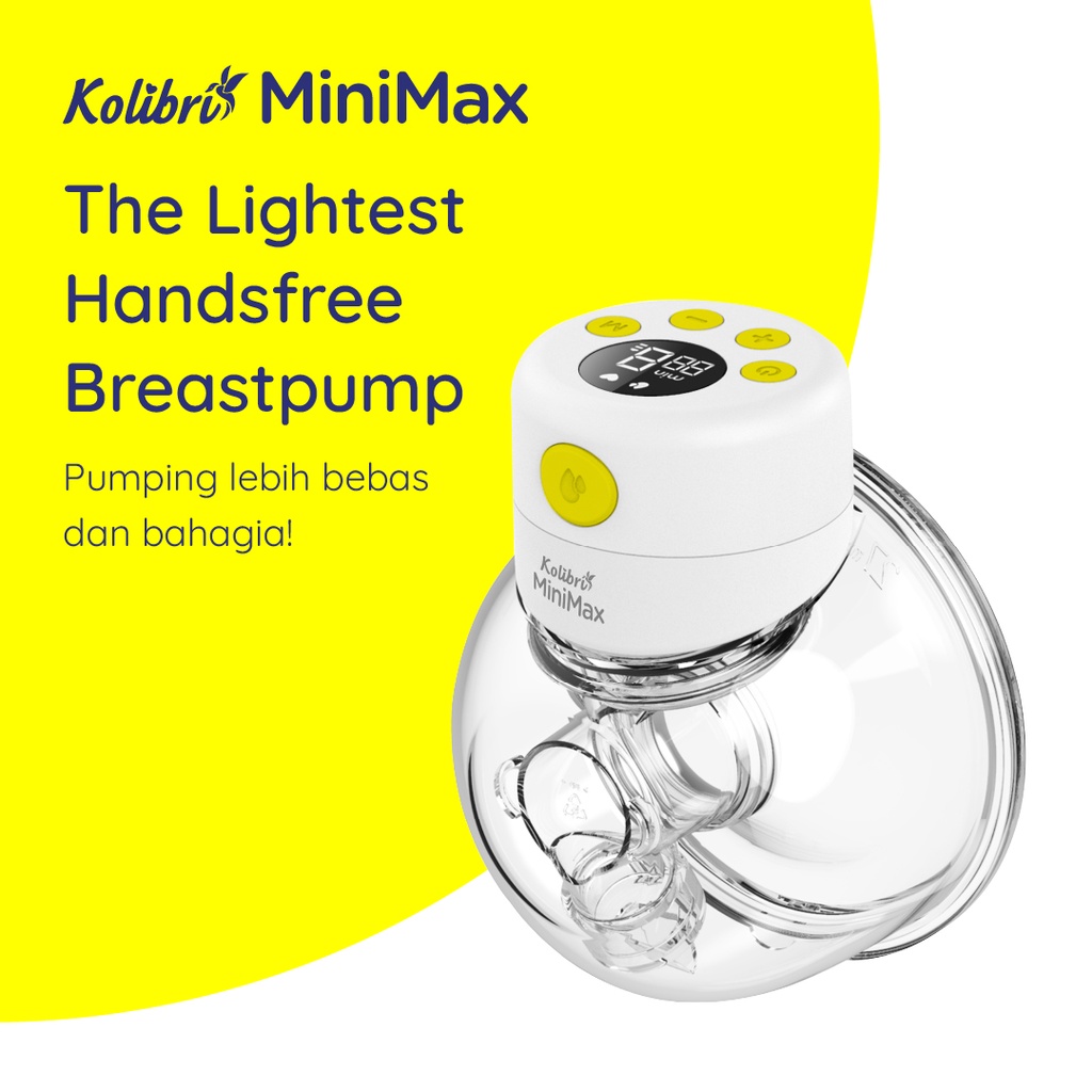 Gabag Handsfree Breastpump Kolibri Minimax Mini Max Breastpump Pompa Asi