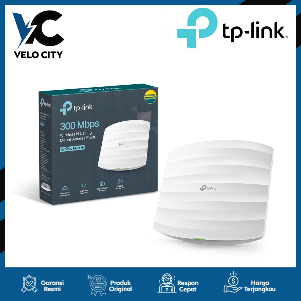 Access Point TP Link EAP115 Wireless N Ceiling - TPLink EAP 115