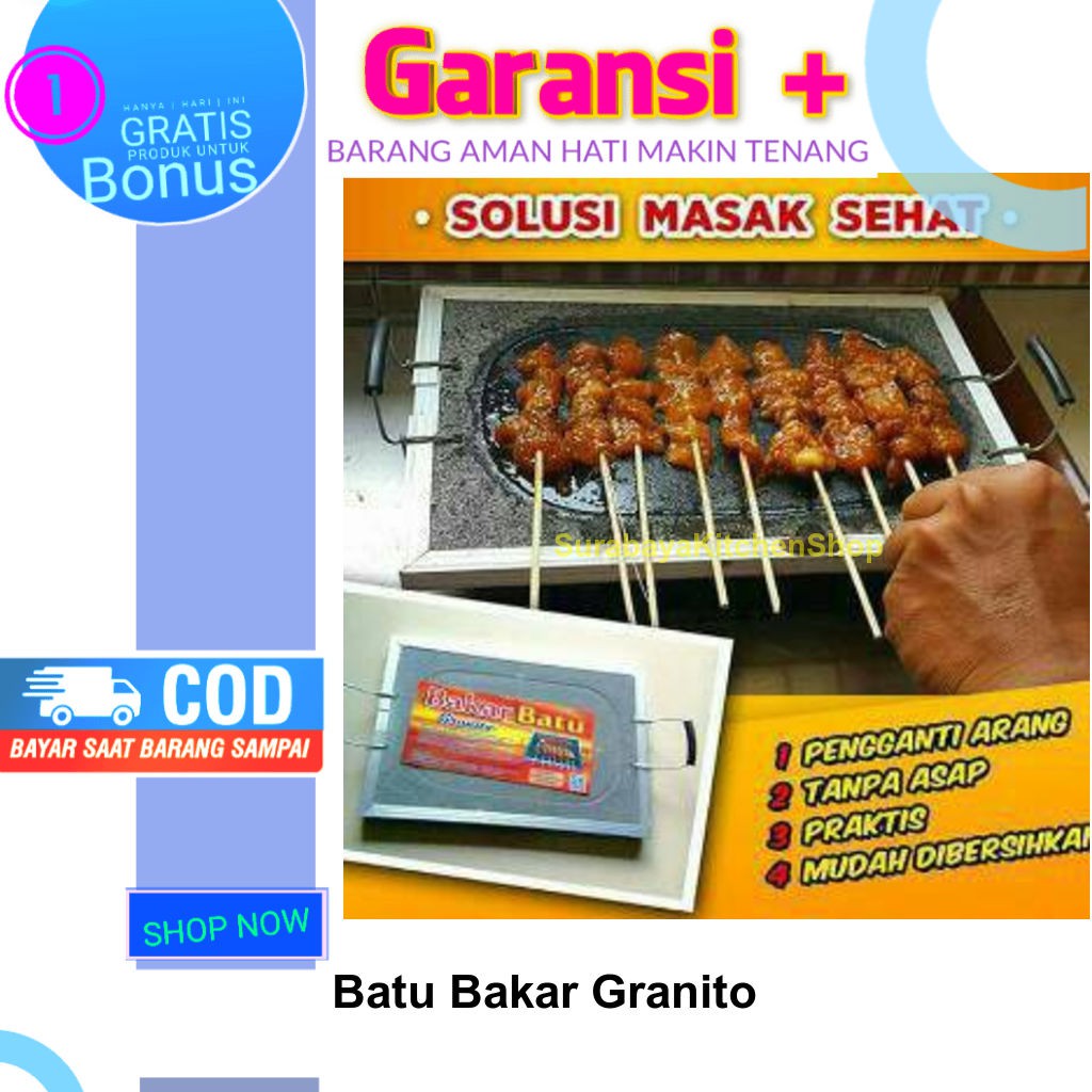 Alat Batu Bakar Granito Sate Jagung Ayam