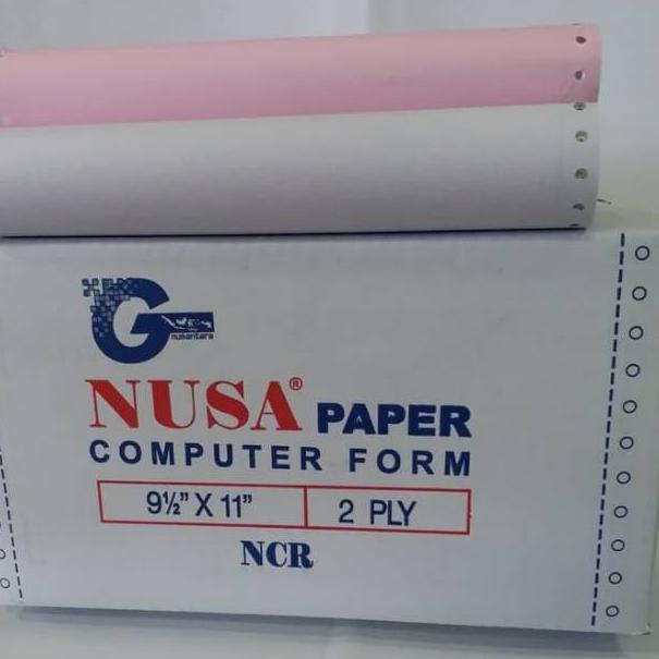 

[PRODUK L9VAJ] Kertas Continuous Continous Form Struk PPOB PLN A4 dibagi 2 2 ply LG9