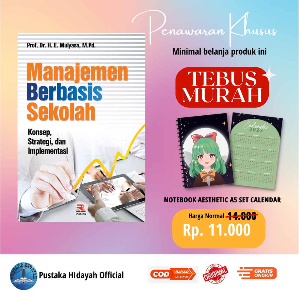 Jual Buku Manajemen Berbasis Sekolah - Mulyasa | Buku Pendidikan Buku ...