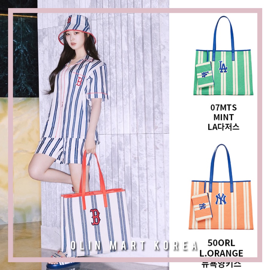 MLB Ethnic Stripe Tote Bag