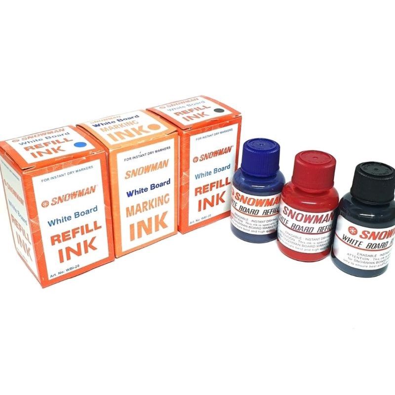 

Snowman Ink Refil tinta isi ulang