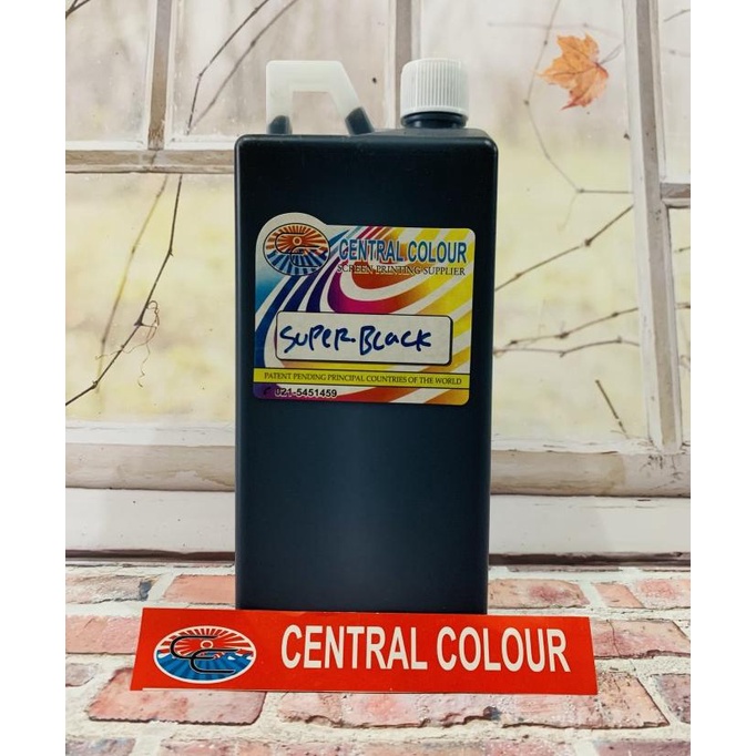 

Biang Warna Sablon Hitam Super Pigment Sablon Black Super (1Kg)