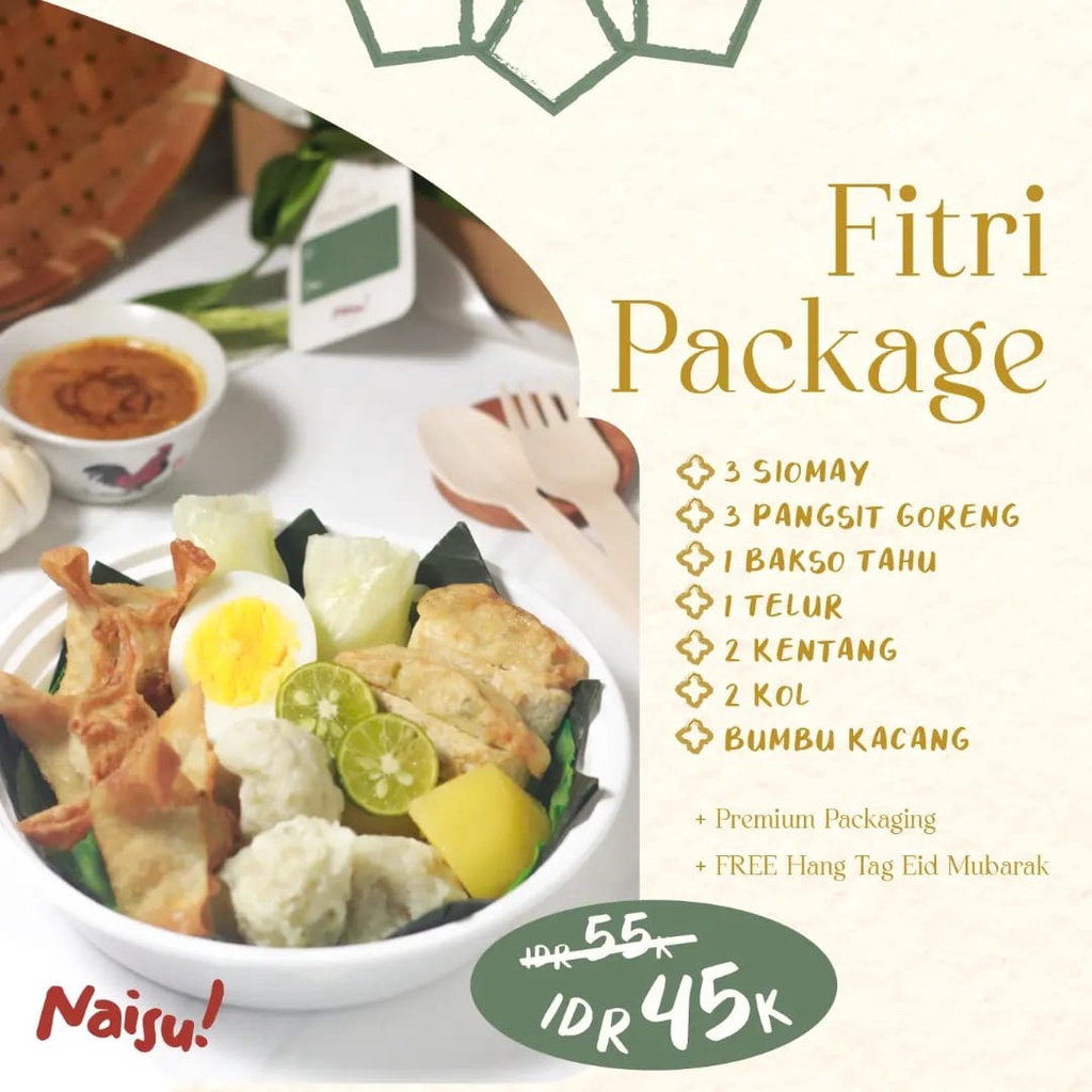 

Hampers Lebaran Naisu! - Siomay Batagor Platter Idul Fitri