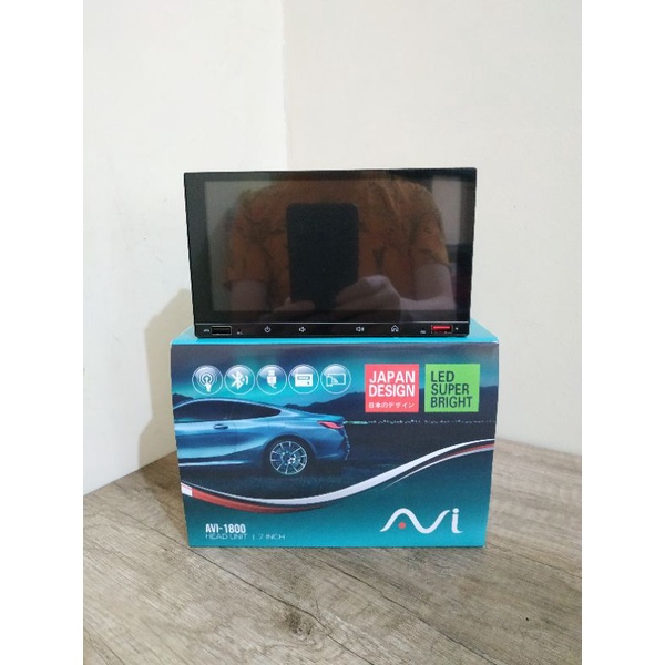 Head unit Avi 1800 - double din avi 1800 - tv mirroring 7 inch - deckless mirror link