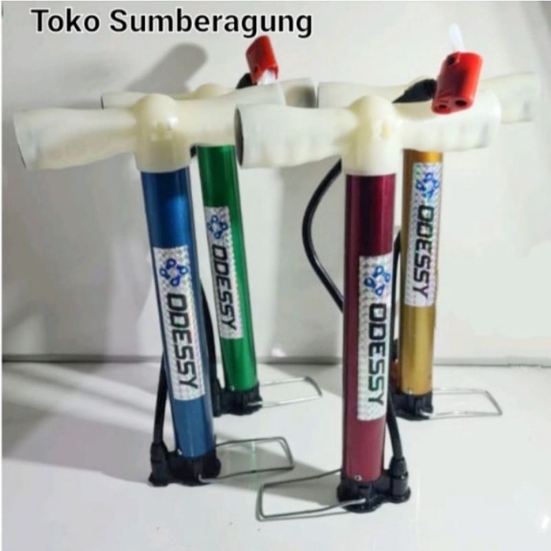 Pompa Angin Ban Sepeda/Motor Odessy Model Pendek Pompa aloy Pompa sepeda Pompa Odessy Pompa Morison 