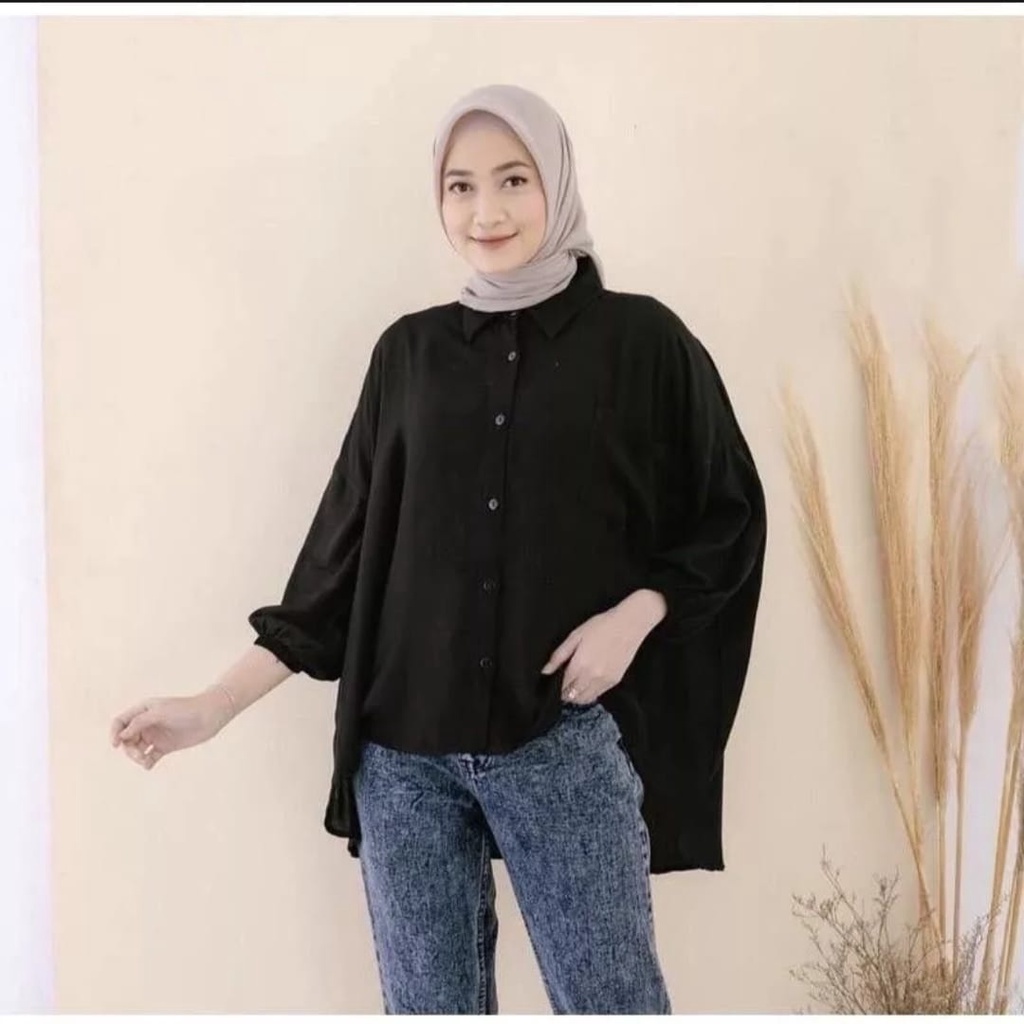 BAJU ATASAN/ATASAN KEMEJA NAGITA // ATASAN WANITA // ATASAN MUSLIMAH // KEMEJA TERMUAH // KEMEJA KEKINIAN