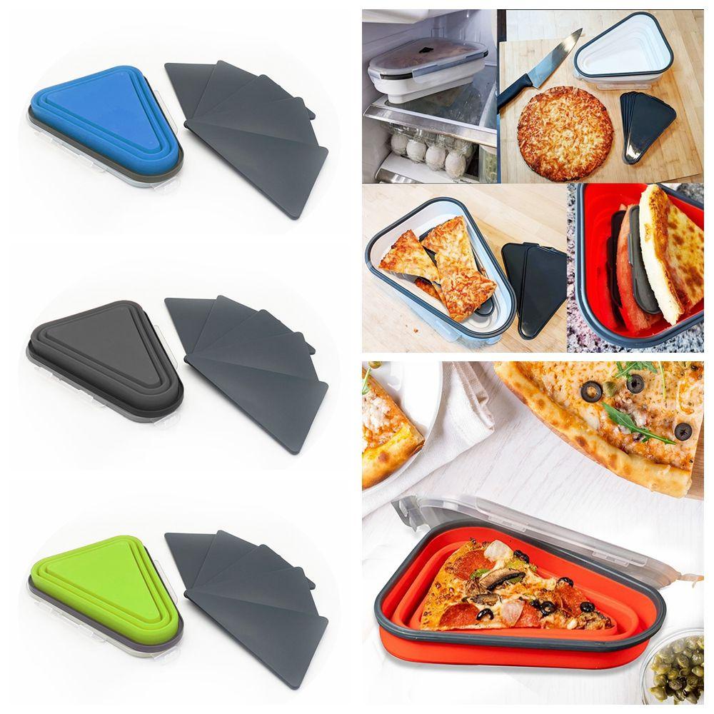 Solighter Pizza Storage Hemat Ruang Alat Dapur Box Foldable Pizza Pack