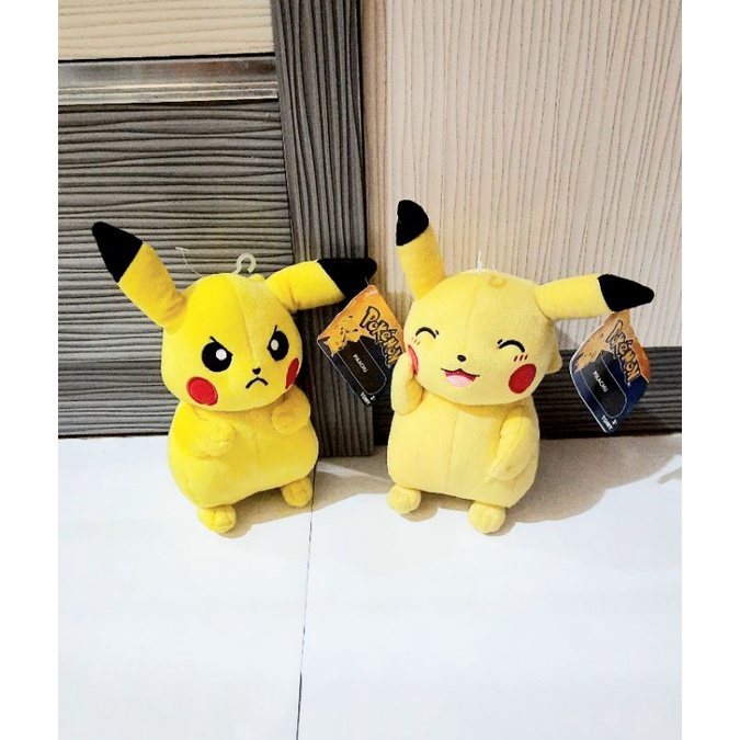 Boneka Pikacu Ekspersi Original/ Boneka Pikachu/ Pikachu