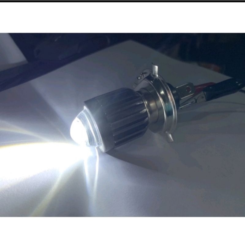 Lampu Led Motor Mobil H4 laser, Vixion Ninja R15 Cbr Scoopy