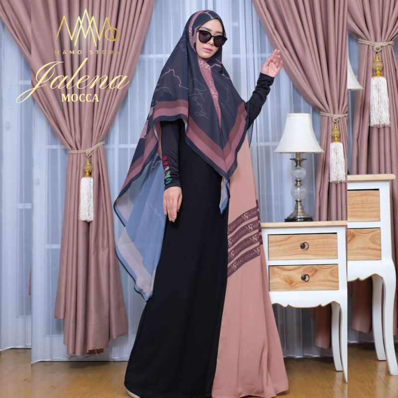 [BRIPI SYARI]DRESS SET / GAMIS SET " JALENA " By Bripi