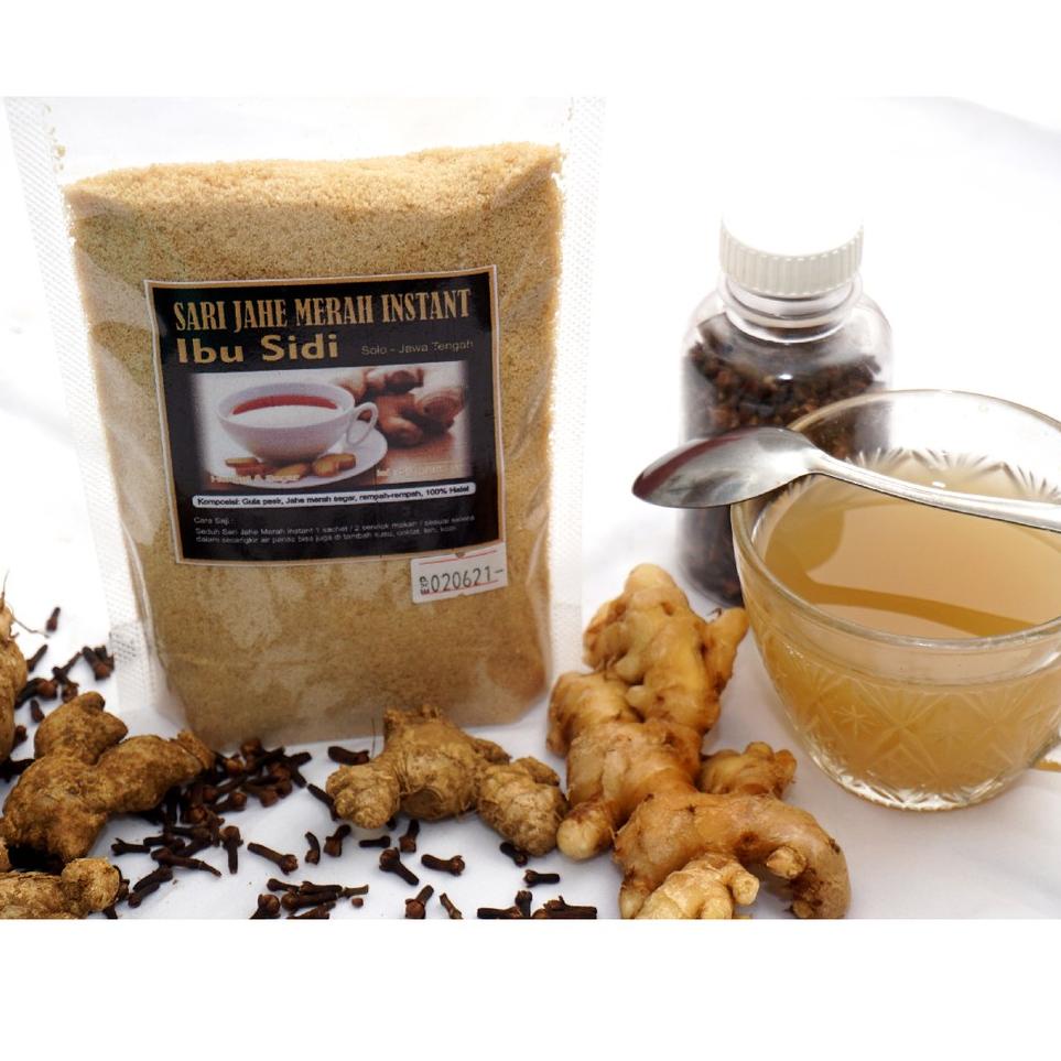 

[PROMO 8NK76] SARI JAHE MERAH INSTANT IBU SIDI MINUMAN HERBAL KHAS SOLO Best Seller